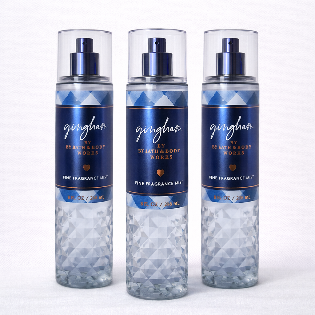 Gingham Fragrance Mist 8 Fl Oz / 236 Ml / 236 Ml (Pack Of 3)