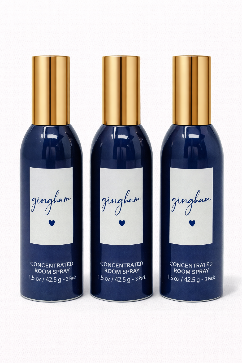 Gingham Room Spray 3-Pack | Long-Lasting Home Fragrance