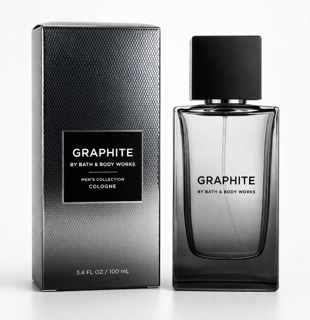 Bath & Body Works Graphite Cologne 3.4 oz Men’s Fragrance – Clean Masculine Long Lasting Scent | My Wrinkles Gone