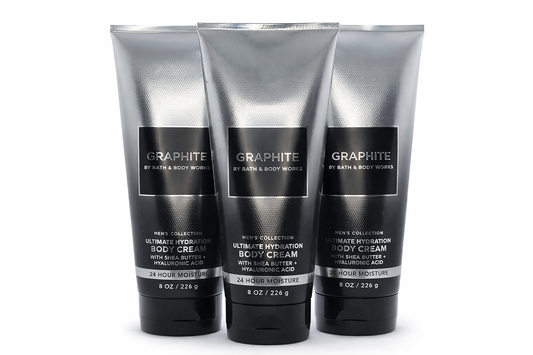 Graphite Body Cream 8 Oz / 226 G (Pack Of 3) | Ultra Moisturizing