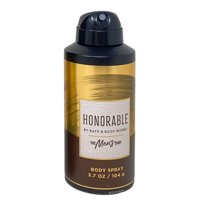 Bath & Body Works HONORABLE Men’s Deodorizing Body Spray 