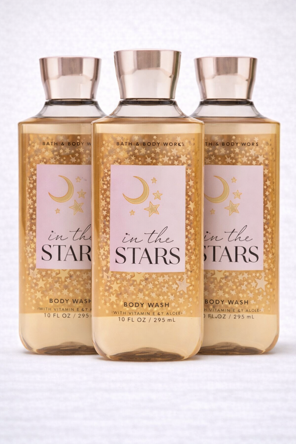Body Wash Pack of 3 – IN THE STARS 10 FL OZ / 295 ML | SHOWER GEL – Gentle Daily Cleanser – 10 fl oz Each