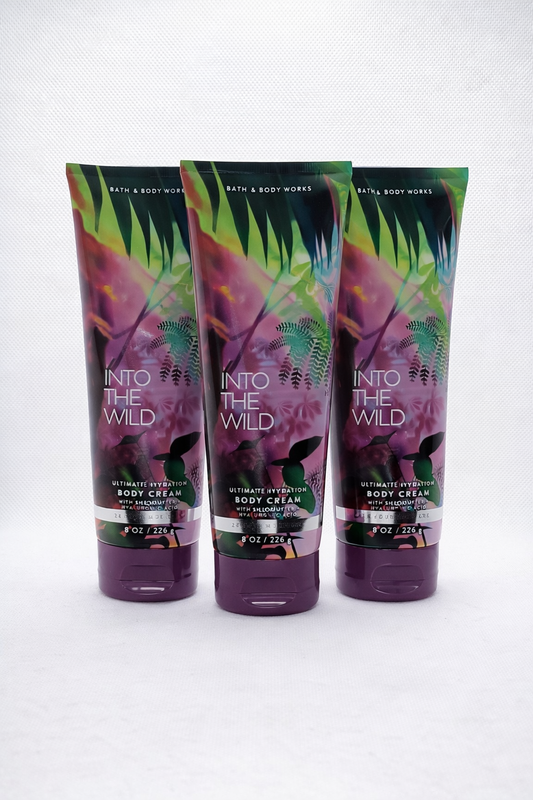 Into The Wild Body Cream 8 Oz / 226 G (Pack Of 3) | Ultra Moisturizing