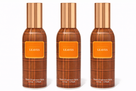 Leaves Room Spray 3-Pack | Long-Lasting Home Fragrance