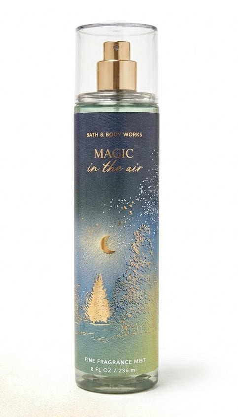 MAGIC IN THE AIR Bath & Body Works Fragrance Mist 8 oz single bottle shimmering winter body spray