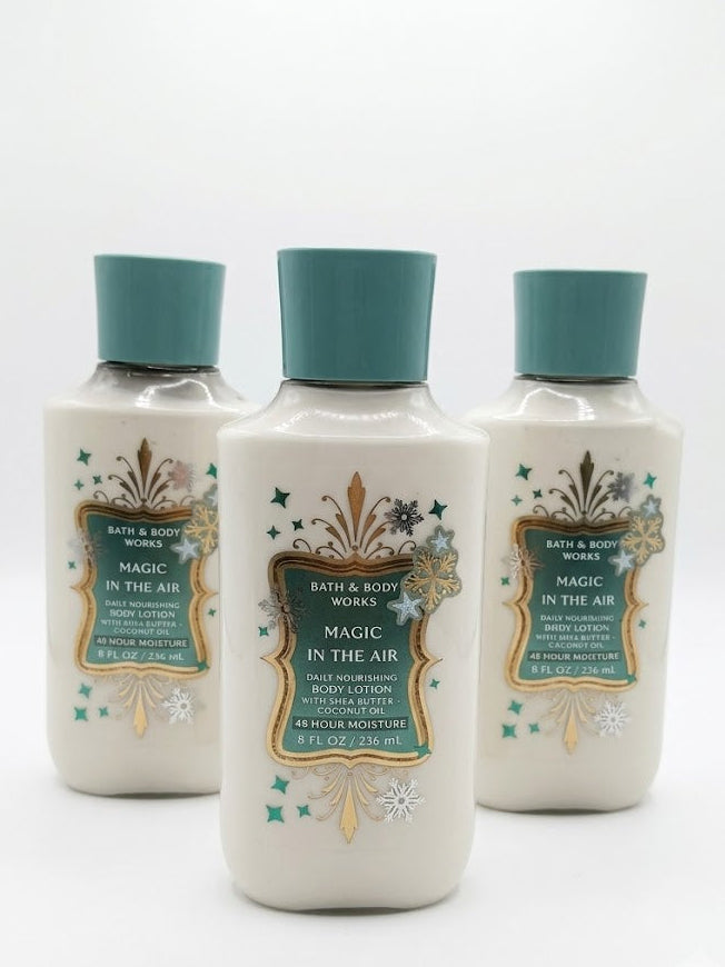 Magic in the Air scented body lotion by Bath and Body Works with long-lasting fragrance and lightweight daily hydration.