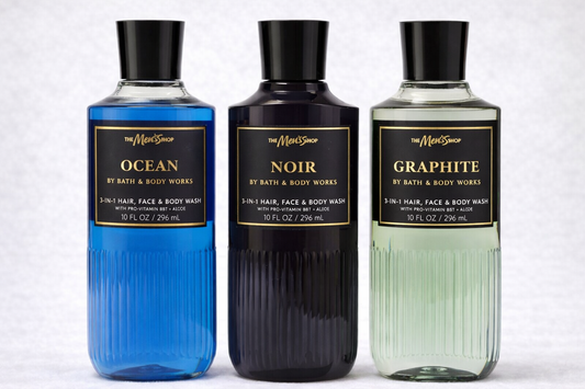 Body Wash Pack of 3 – MEN'S CLASSIC #1 10 FL OZ / 295 ML | SHOWER GEL – Gentle Daily Cleanser – 10 fl oz Each