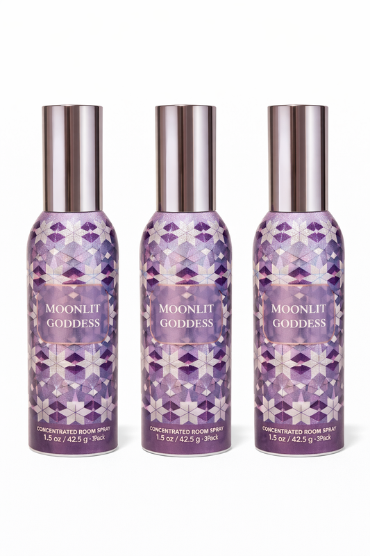 Moonlit Goddess Room Spray 3-Pack | Long-Lasting Home Fragrance