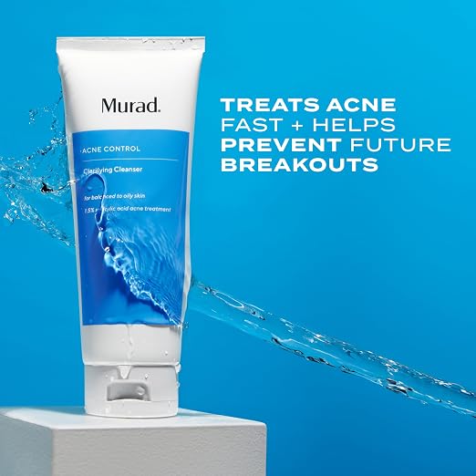 MURAD Acne Control Clarifying Cleanser for acne-prone skin and daily oil control