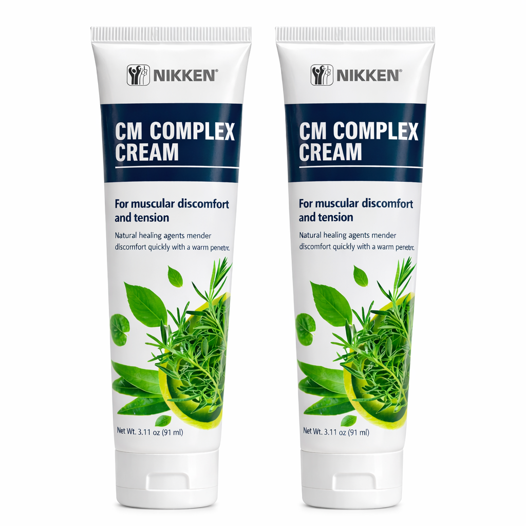 Nikken CM Complex Cream – Soothing Muscle Relief & Tension Comfort Cream | My Wrinkles Gone