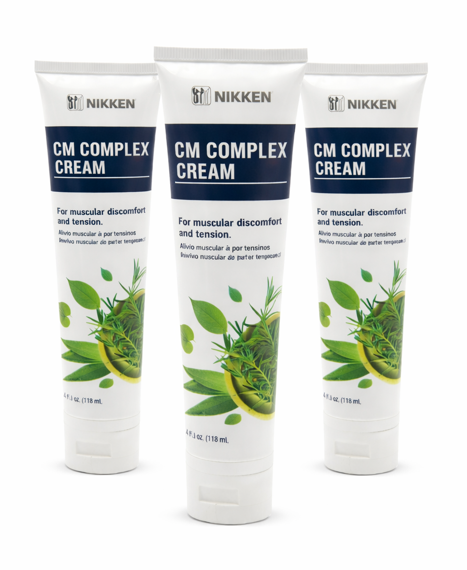 Nikken CM Complex Cream – Soothing Muscle Relief & Tension Comfort Cream | My Wrinkles Gone