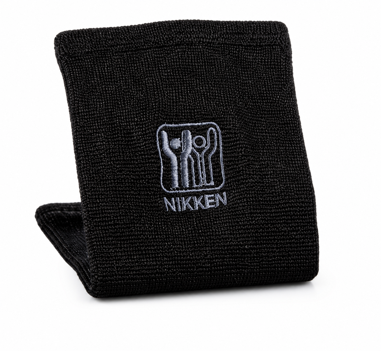 NIKKEN KenkoTherm folded elbow wrap support sleeve with breathable flexible compression design