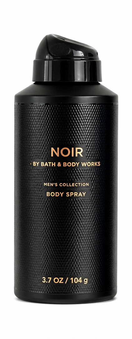 Bath & Body Works NOIR body spray 3.7 oz deep masculine fragrance men cologne mist