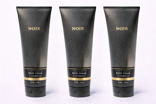 Noir Body Cream 8 Oz / 226 G (Pack Of 3) | Ultra Moisturizing