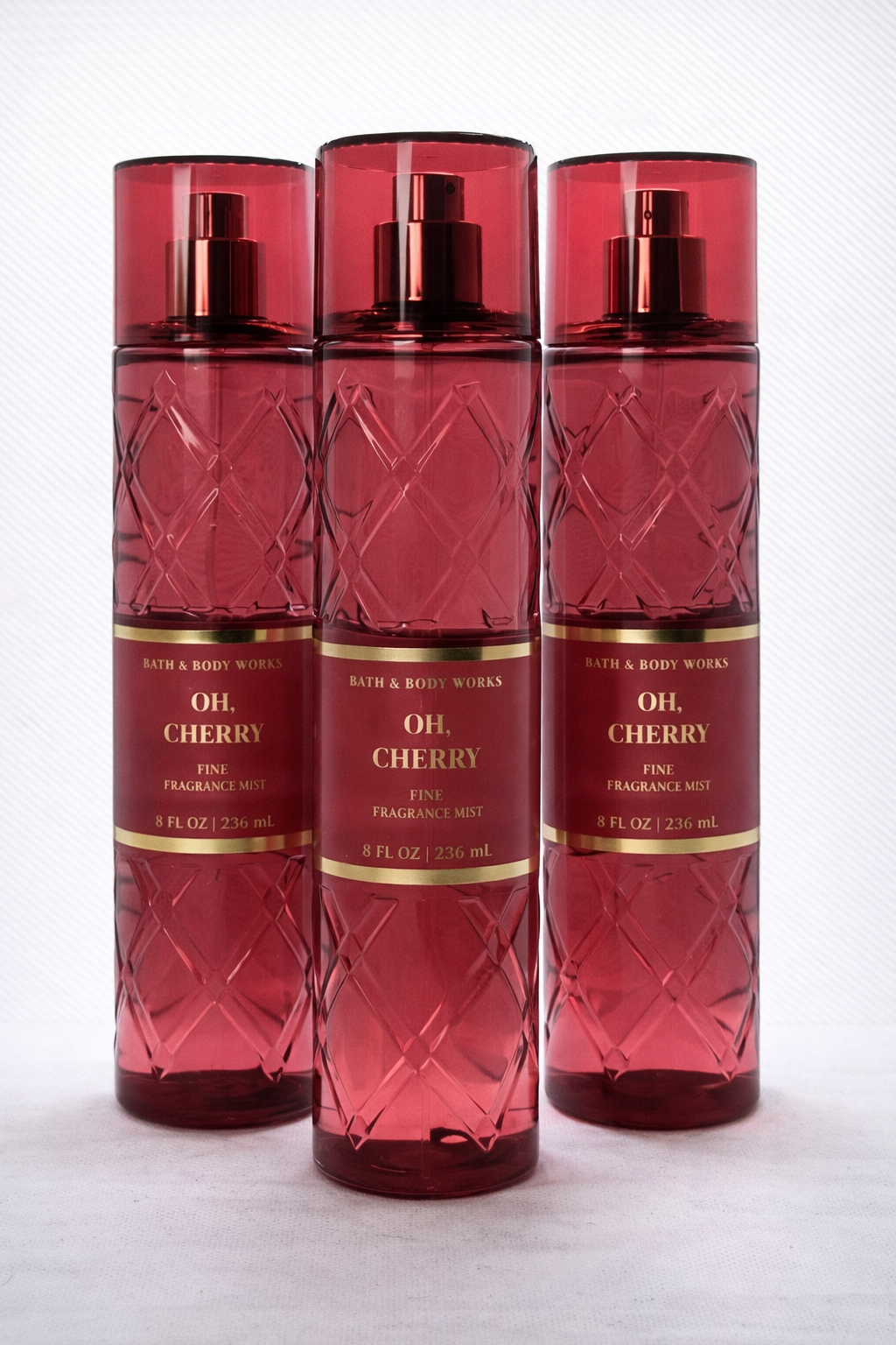 OH CHERRY Fragrance Mist 8 Fl Oz / 236 Ml / 236 Ml (Pack Of 3)