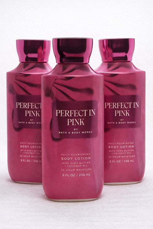PERFECT IN PINK Body Lotion 8 Oz / 236 Ml (Pack Of 3)