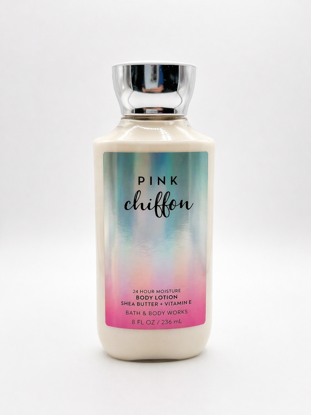 Bath & Body Works PINK CHIFFON body lotion 8 oz moisturizing lotion with shea butter and vitamin E