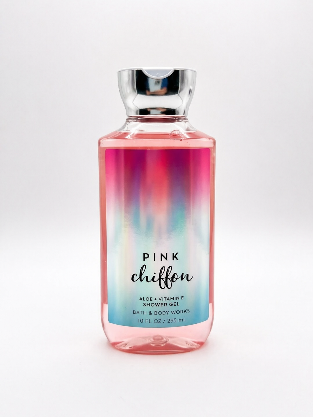 Bath & Body Works PINK CHIFFON shower gel body wash 10 oz hydrating cleanser with aloe and vitamin E