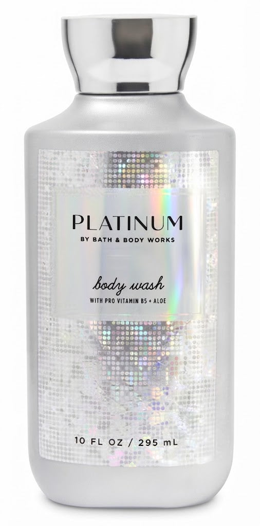 Bath & Body Works PLATINUM Body Wash 10 oz