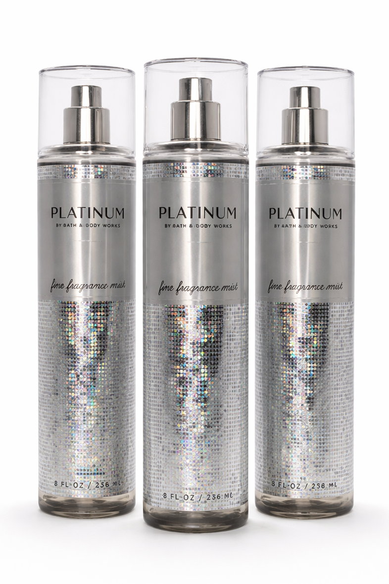 PLATINUM FINE Bath & Body Works Fragrance Mist 3-Pack – 8 oz Each | My Wrinkles Gone