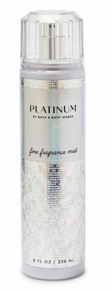 Bath & Body Works PLATINUM Fine Fragrance Mist 8 oz