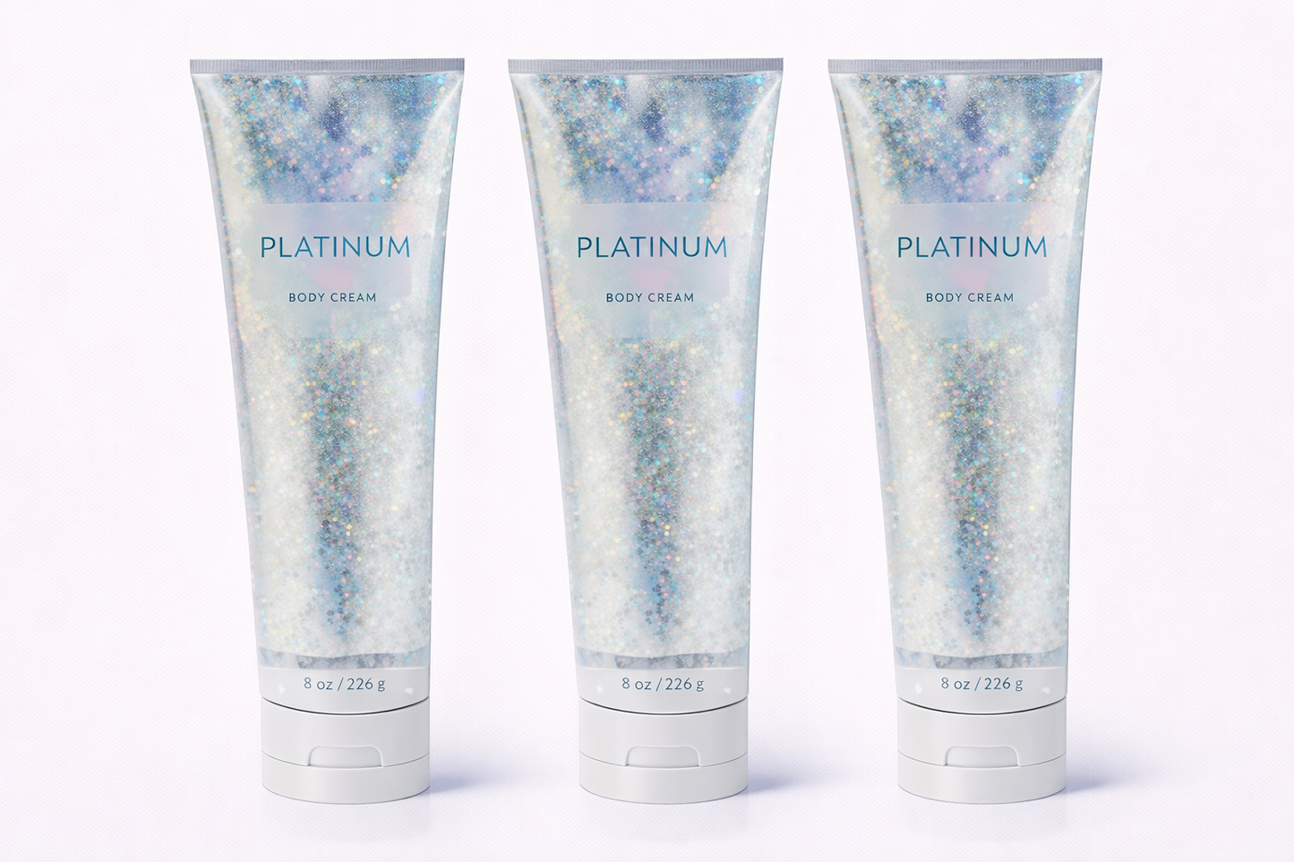 PLATINUM Body Cream 8 oz (Pack of 3) | Ultra Moisturizing
