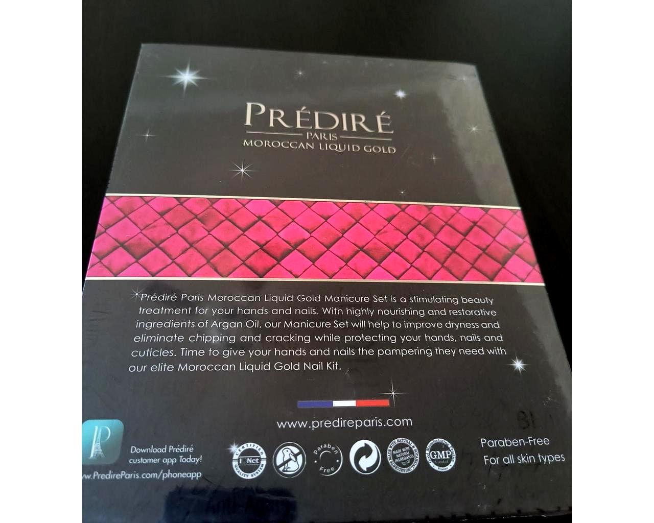 Prédiré Moroccan Argan Gold Manicure Set – Luxury Spa Nail Care System | My Wrinkles Gone