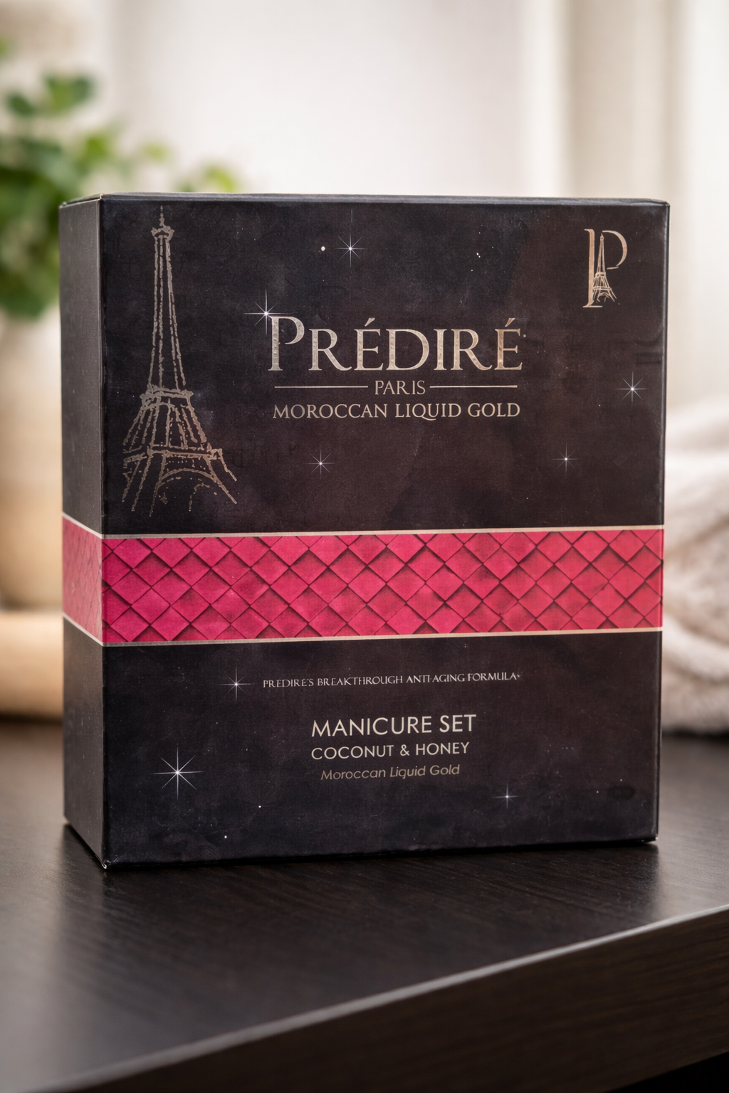 Prédiré Moroccan Argan Gold Manicure Set – Luxury Spa Nail Care System | My Wrinkles Gone