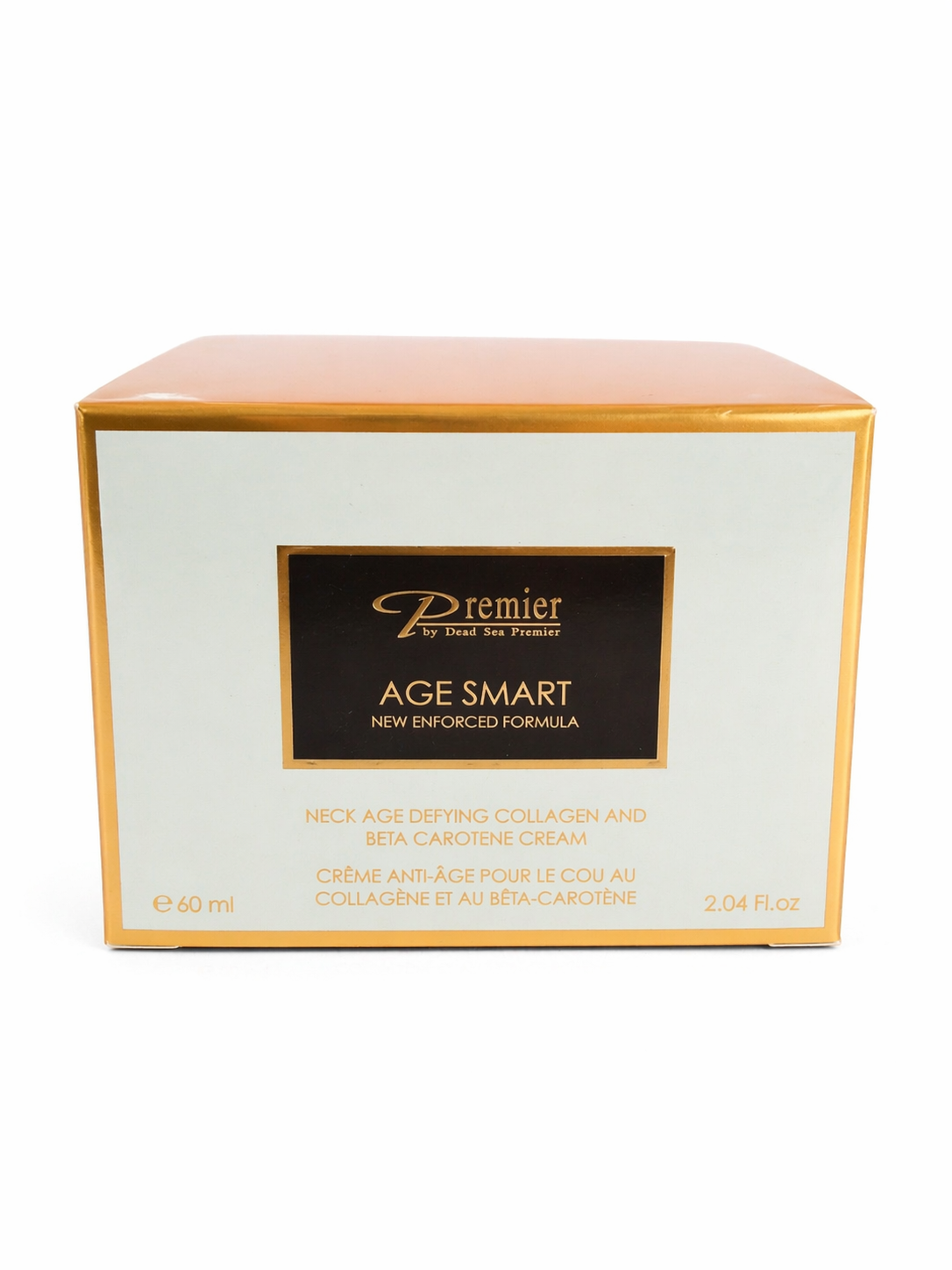 Premier Dead Sea AGE SMART Neck Cream Collagen Beta Carotene Anti Aging Treatment 2.04 oz Luxury Skincare