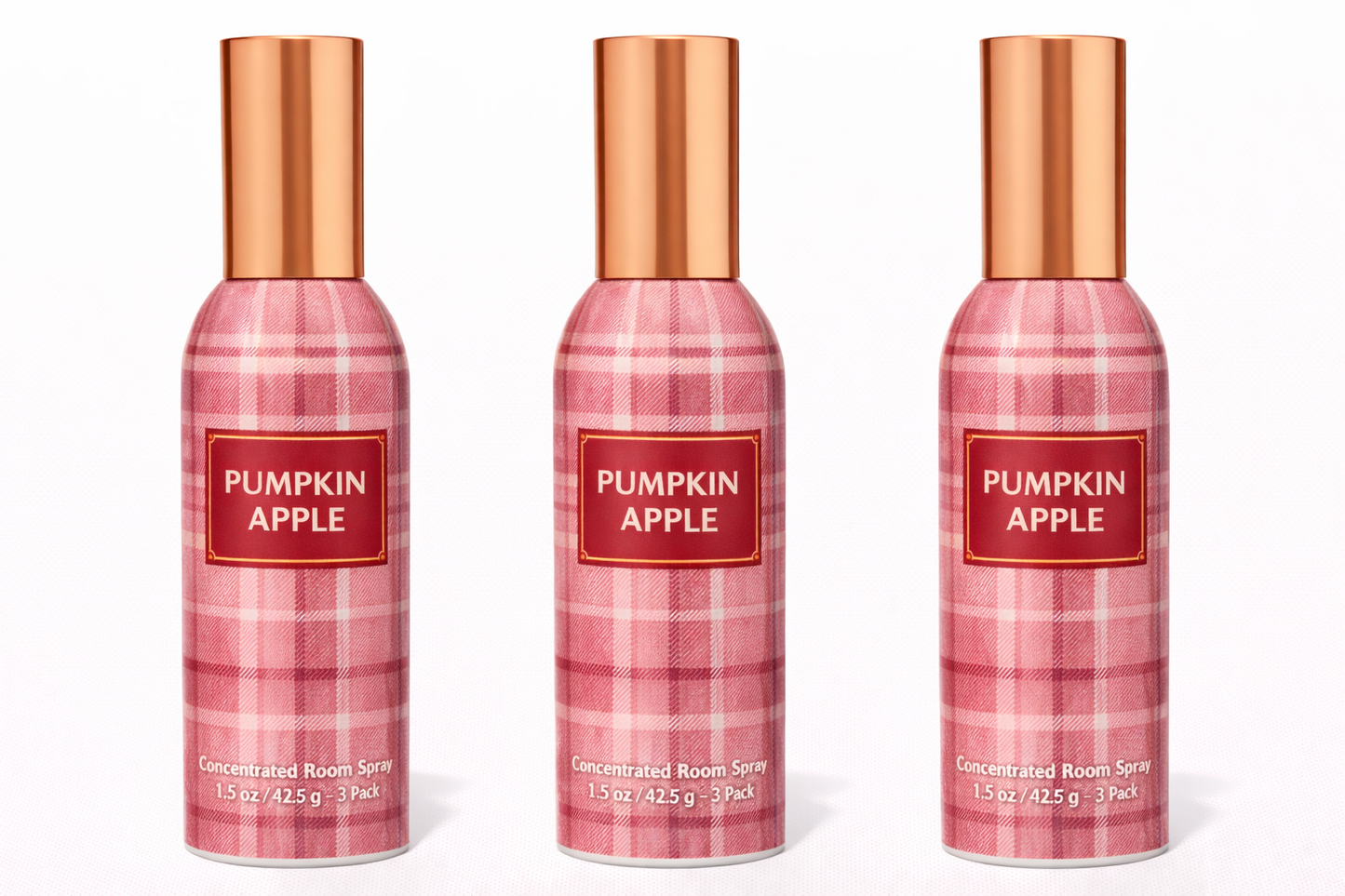 Pumpkin Apple Room Spray 3-Pack | Long-Lasting Home Fragrance
