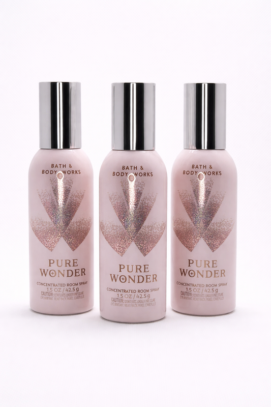 Pure Wonder Room Spray 3 Room Spray 3 Pack | Home Fragrance 1.5 Oz / 42.5 G