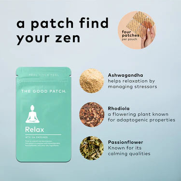 Relax Wellness patch for stress relief and nighttime relaxation