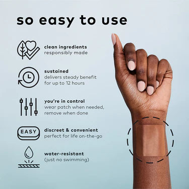 Rise and shine patch for natural energy and better mornings
