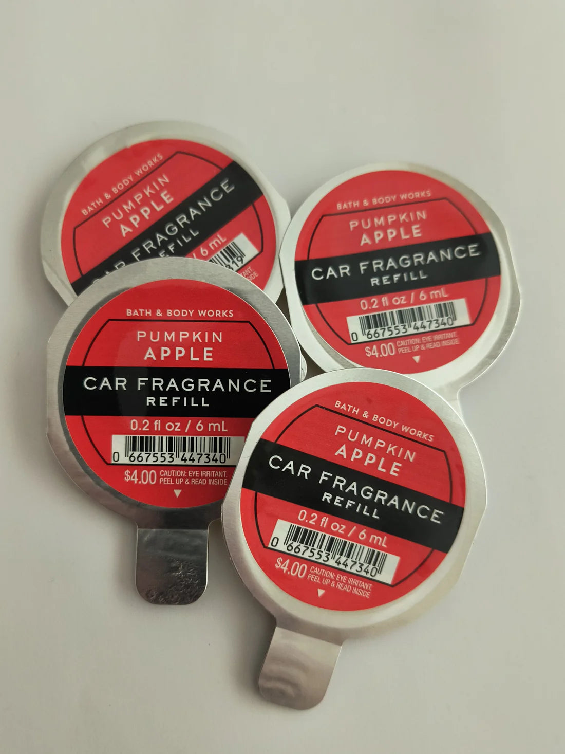 Bath & Body Works ENDLESS WEEKEND car fragrance refill 4 pack air freshener long lasting scent for car MWG