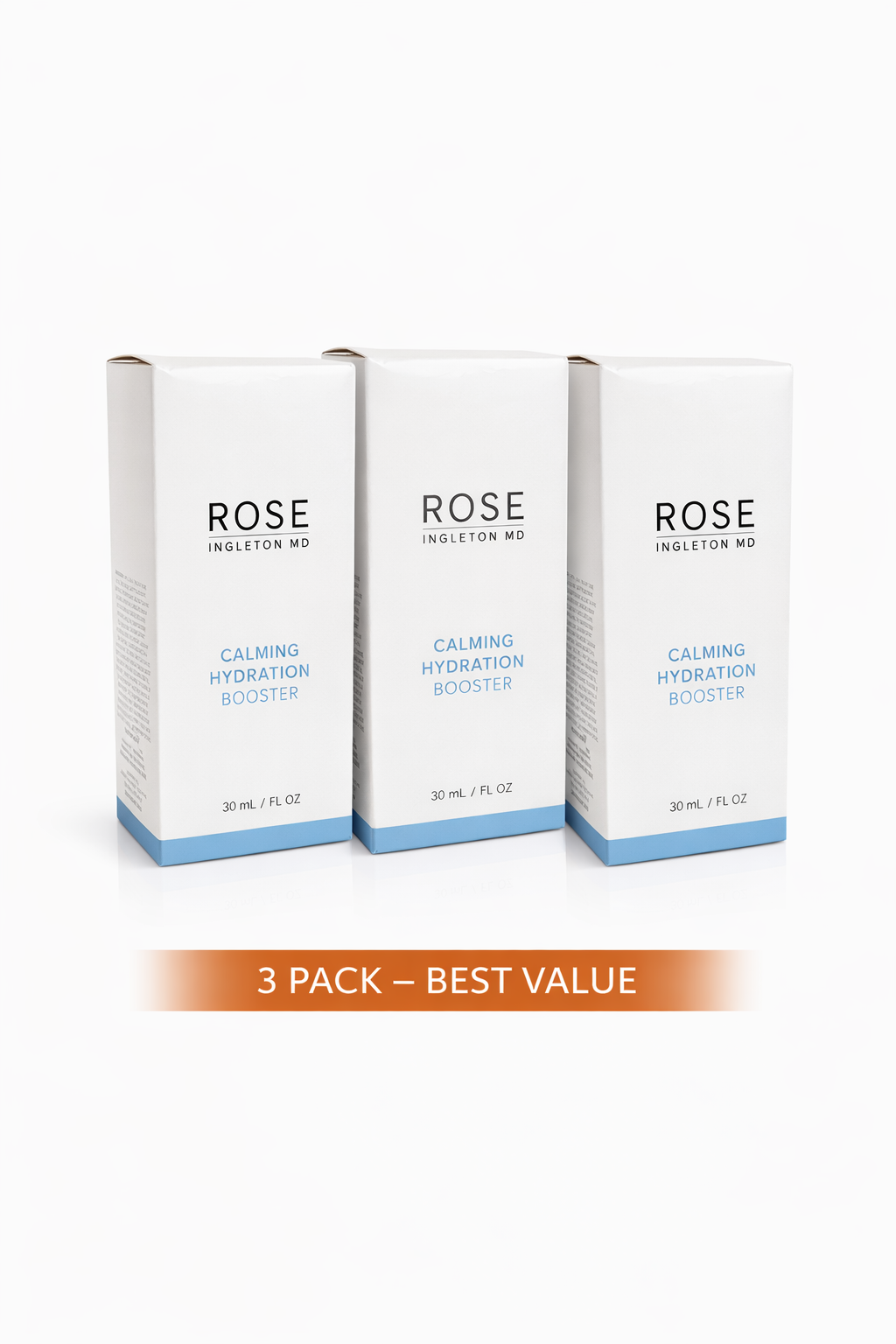 Rose Ingleton MD Calming Hydration Booster 3 pack 30ml face serum bundle best value hydrating soothing skincare set My Wrinkles Gone