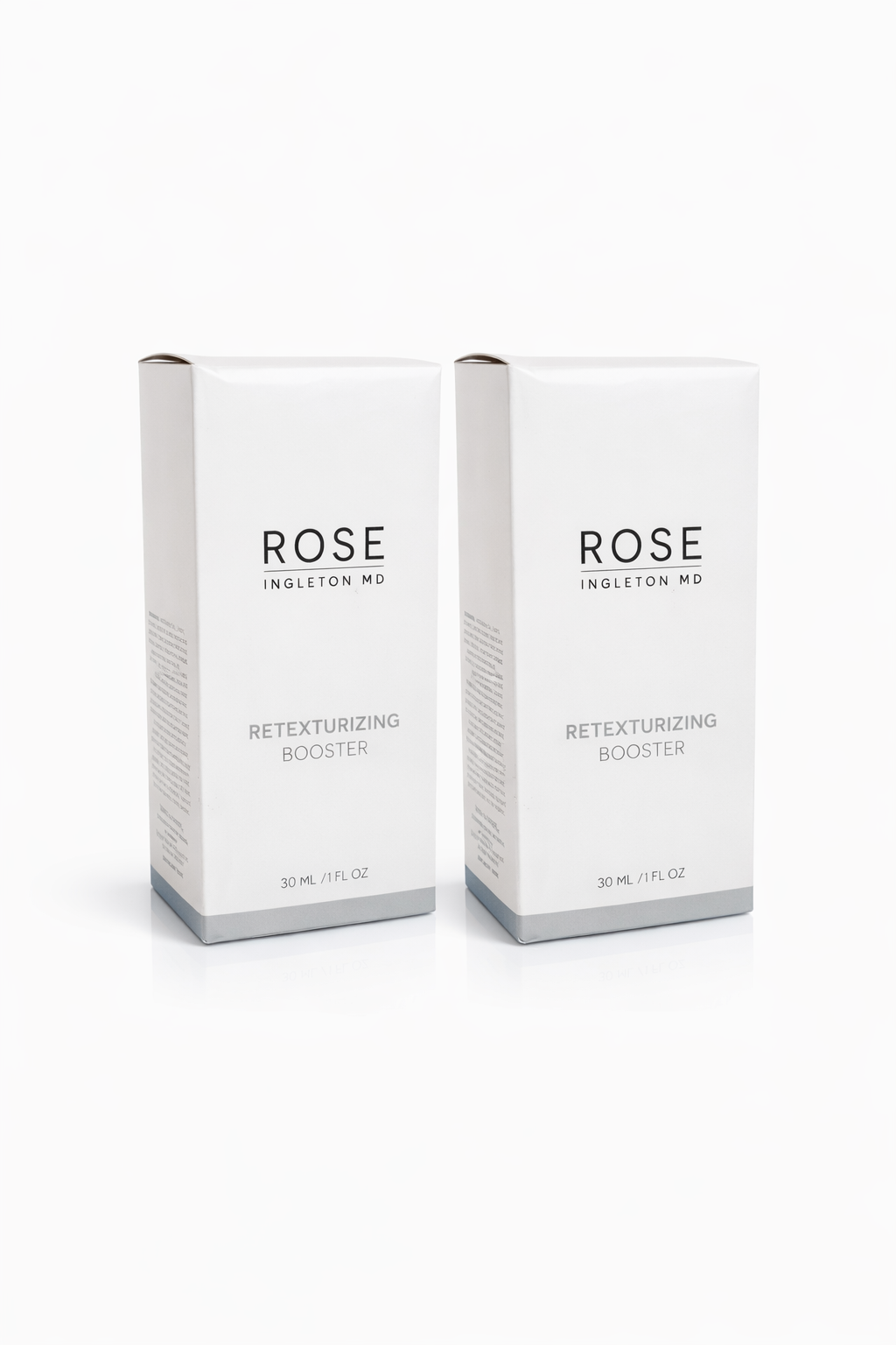 Rose Ingleton MD Retexturizing Booster 2 pack anti aging serum 30ml boxes bundle white background My Wrinkles Gone skincare deal