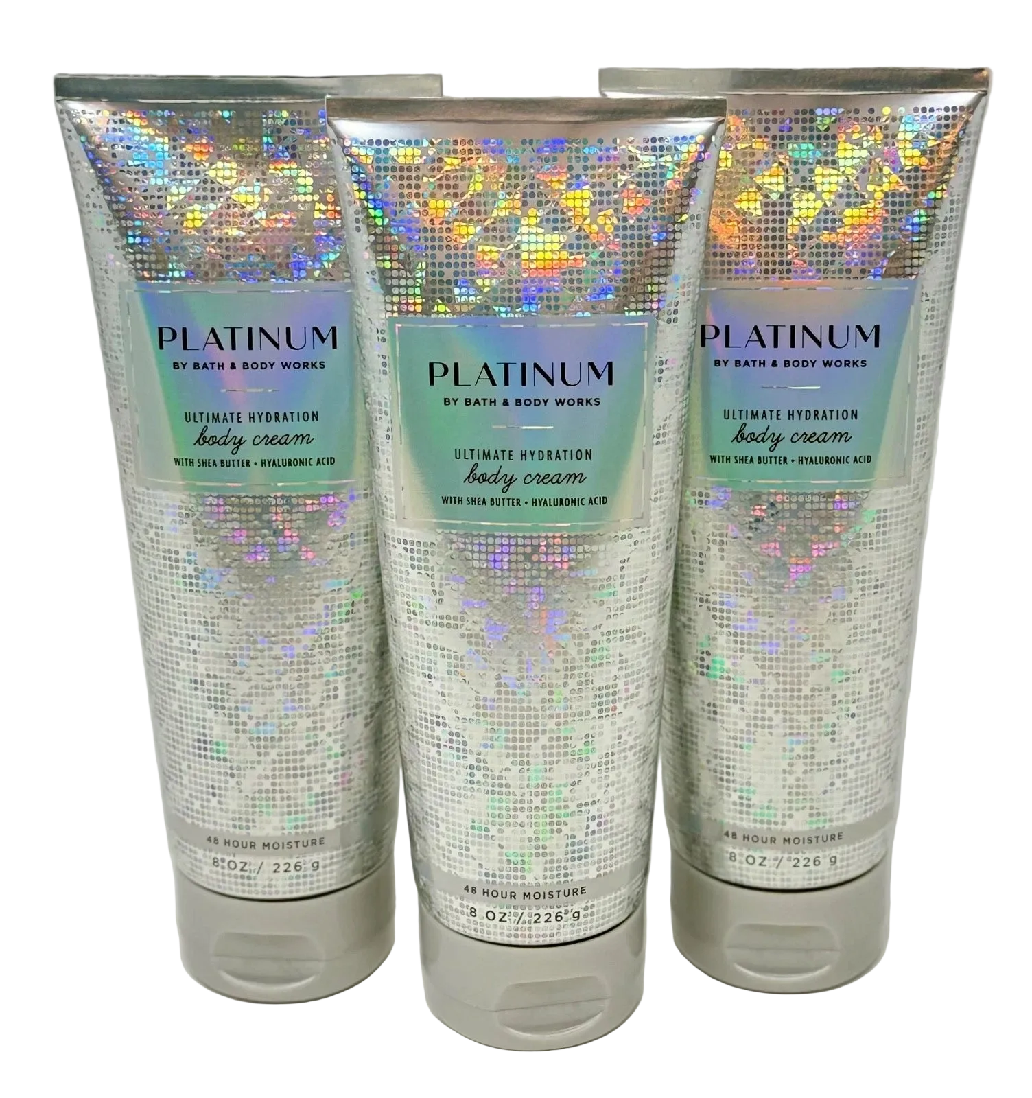 PLATINUM Bath & Body Works Body Cream 3-Pack – 8 oz Each | My Wrinkles Gone