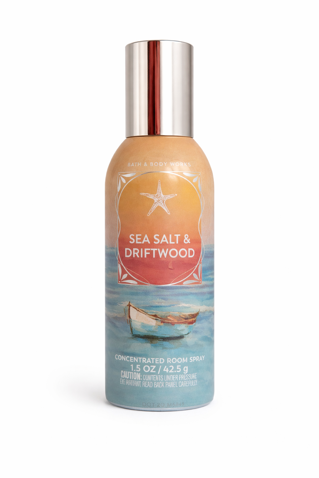 Sea Salt & Driftwood Room Spray Bath & Body Works 1.5 oz single bottle ocean fresh home fragrance spray MWG