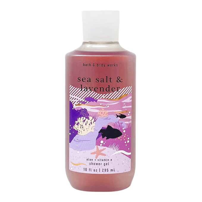 SEA SALT & LAVENDER Bath & Body Works Shower Gel