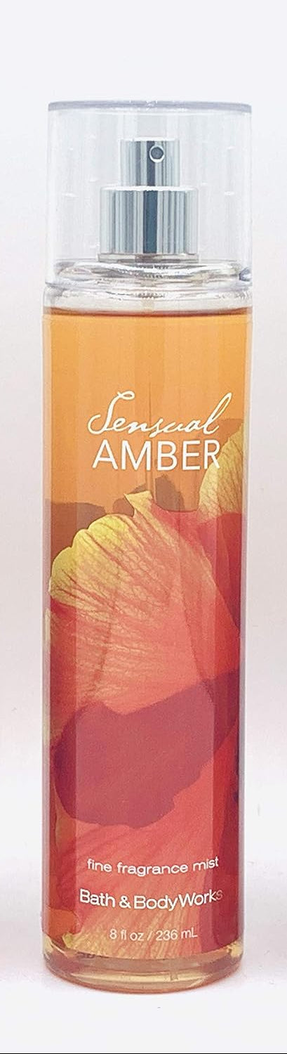 SENSUAL AMBER Bath & Body Works Fine Fragrance Mist 8 oz 