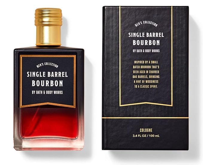 Bath & Body Works SINGLE BARREL BOURBON Men’s Cologne 3.4 fl oz spray bottle