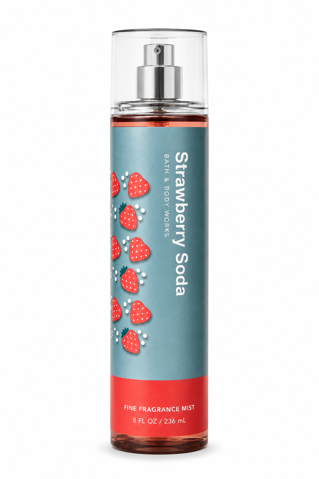 Bath & Body Works STRAWBERRY SODA fine fragrance mist bottle