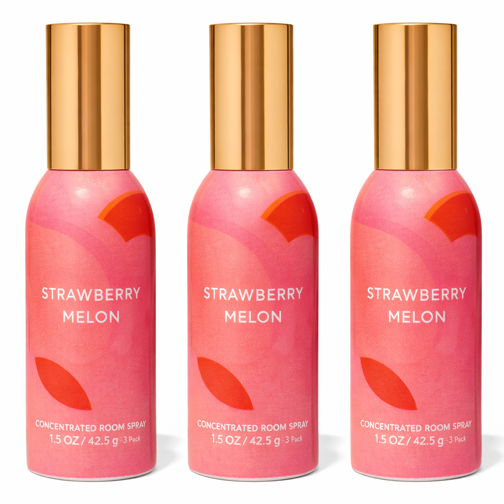 Strawberry Melon Room Spray 3-Pack | Long-Lasting Home Fragrance