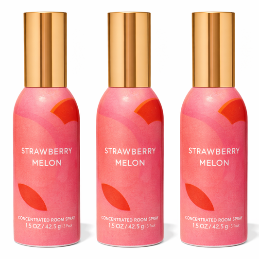 Strawberry Melon Room Spray 3-Pack | Long-Lasting Home Fragrance