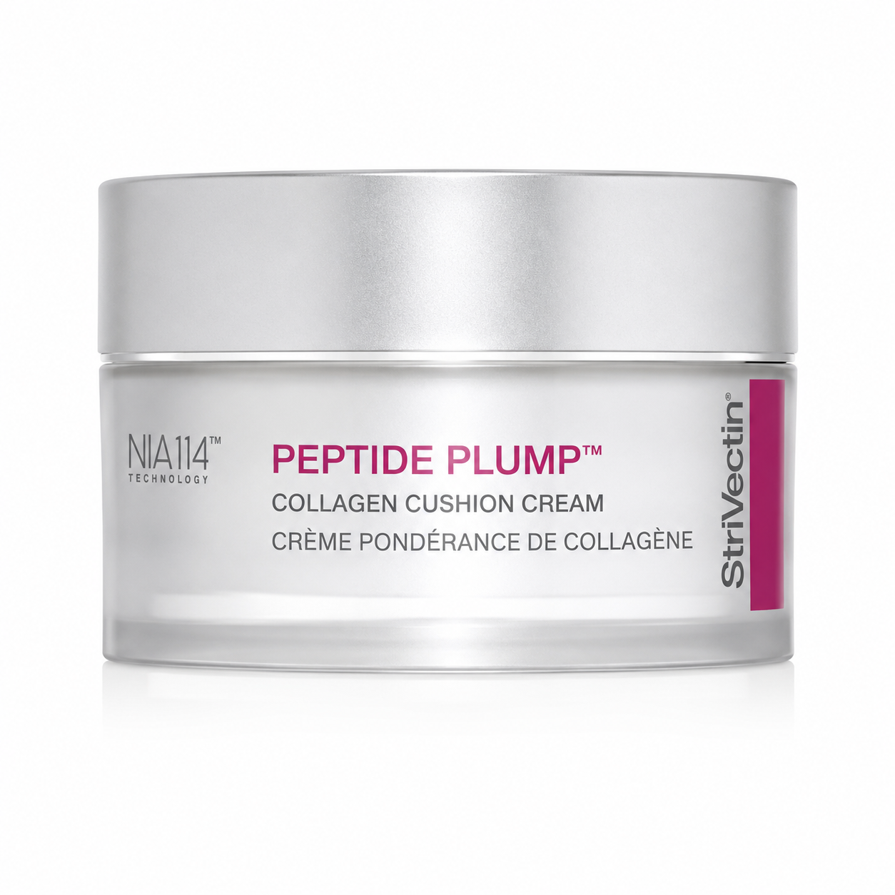 STRIVECTIN Peptide Plump™ Collagen Cushion Cream 1.7 oz premium anti-aging moisturizer with peptides designed to help hydrate, smooth, and visibly plump the appearance of skin.