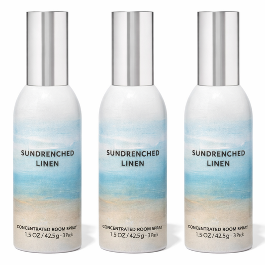 Sundrenched Linen Room Spray 3-Pack | Long-Lasting Home Fragrance