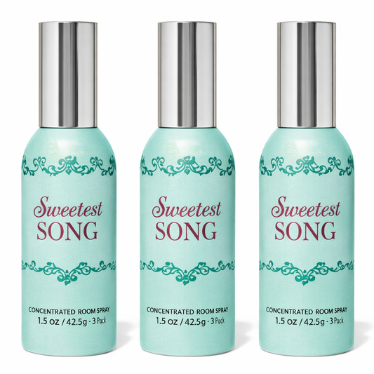 Sweetest Song Room Spray 3-Pack | Long-Lasting Home Fragrance