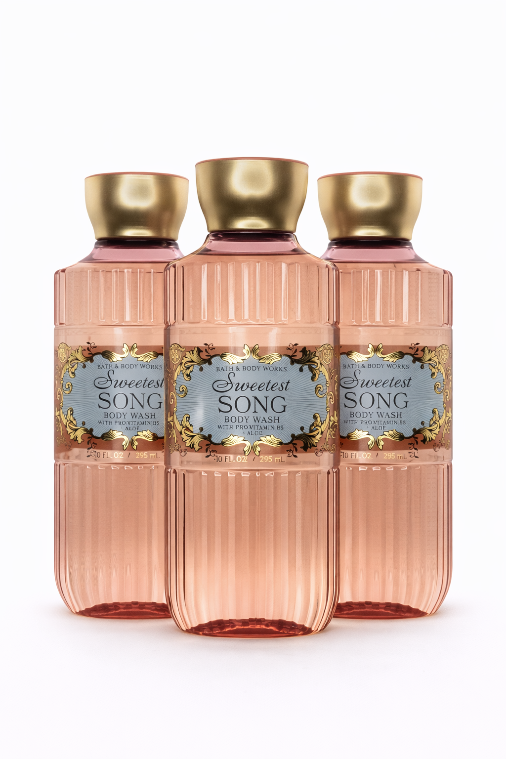 Body Wash Pack of 3 – SWEETEST SONG 10 FL OZ / 295 ML | SHOWER GEL – Gentle Daily Cleanser – 10 fl oz Each