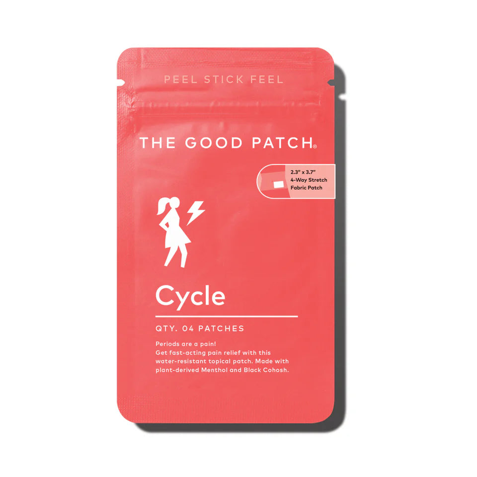 Cycle wellness patch for monthly support and comfort routine