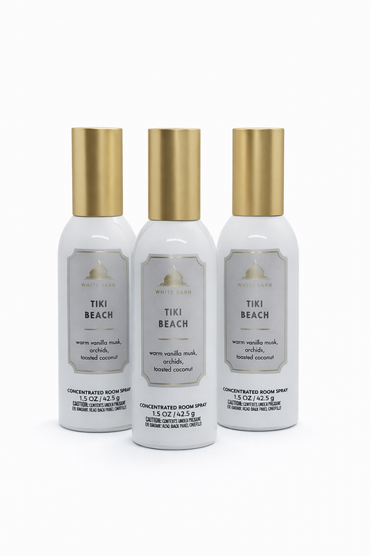 Tiki Beach Room Spray 3 Room Spray 3 Pack | Home Fragrance 1.5 Oz / 42.5 G